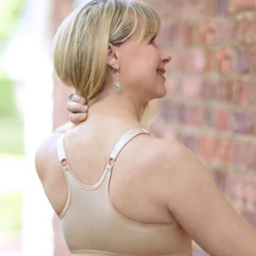 ABC Rose Contour T-Back Mastectomy Bra Cocoa