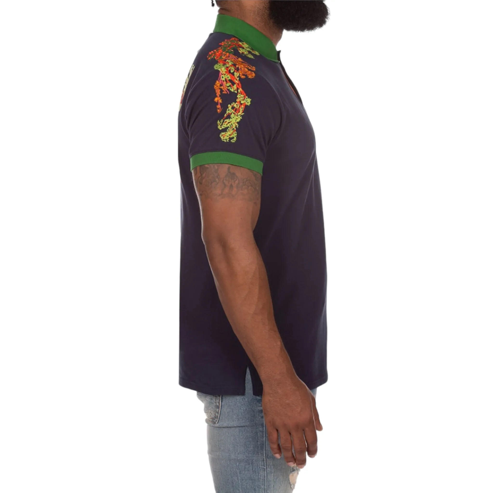 AKOO: Greenery SS Polo 741-1306