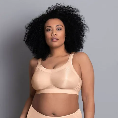 Anita Momentum Wireless Sports Bra Desert