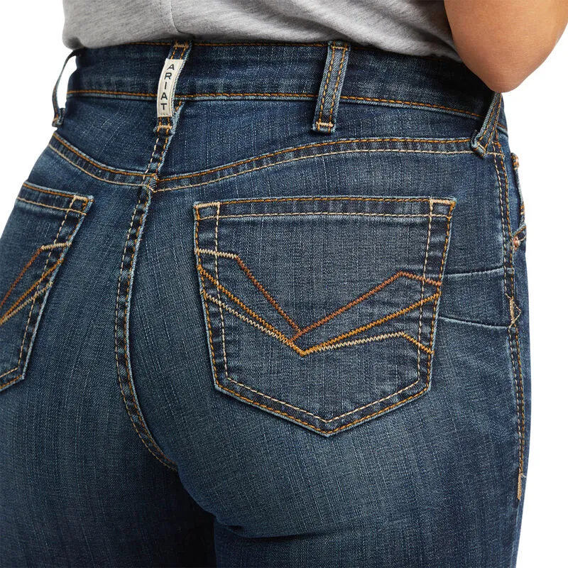 Ariat Ladies R.E.A.L. High Rise Fernanda Boot Cut Jeans 10040802