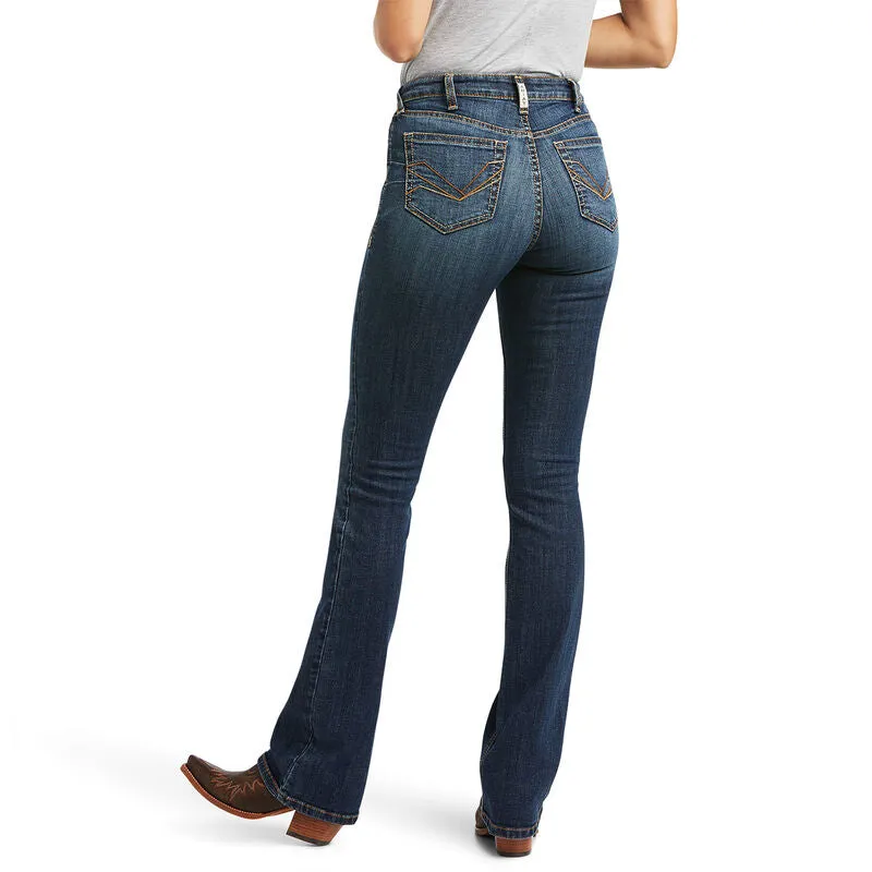 Ariat Ladies R.E.A.L. High Rise Fernanda Boot Cut Jeans 10040802