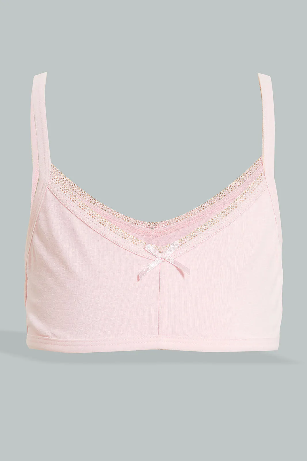 Assorted Seamless Bra Set With a Bow (Pack of 2)