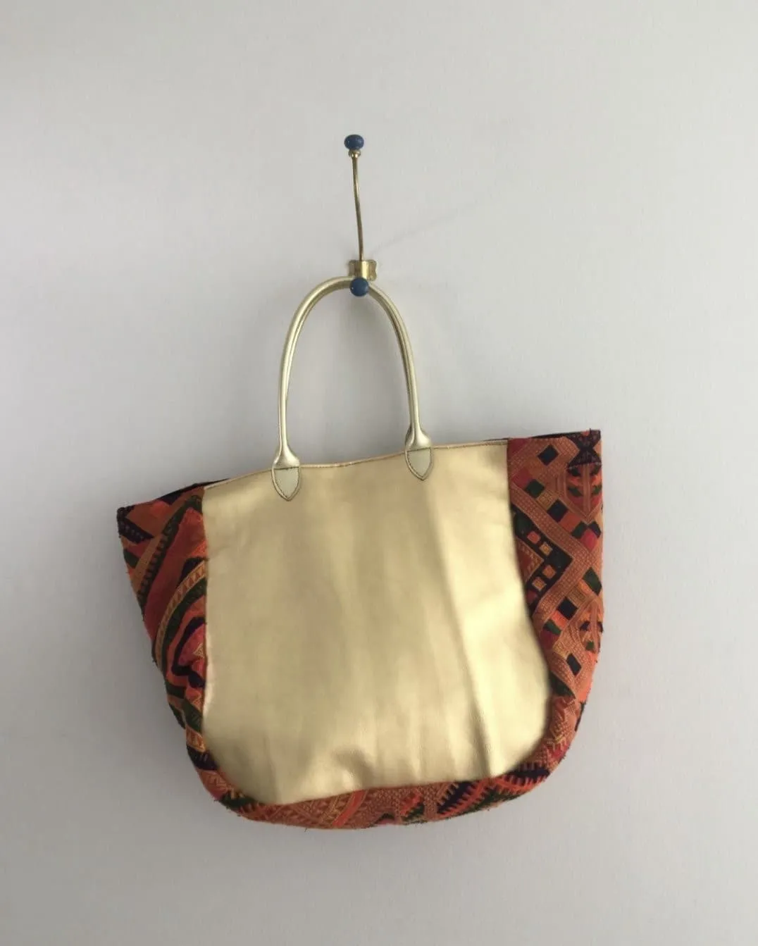 BAG BENNY GOLD / TRIBAL FABRIC