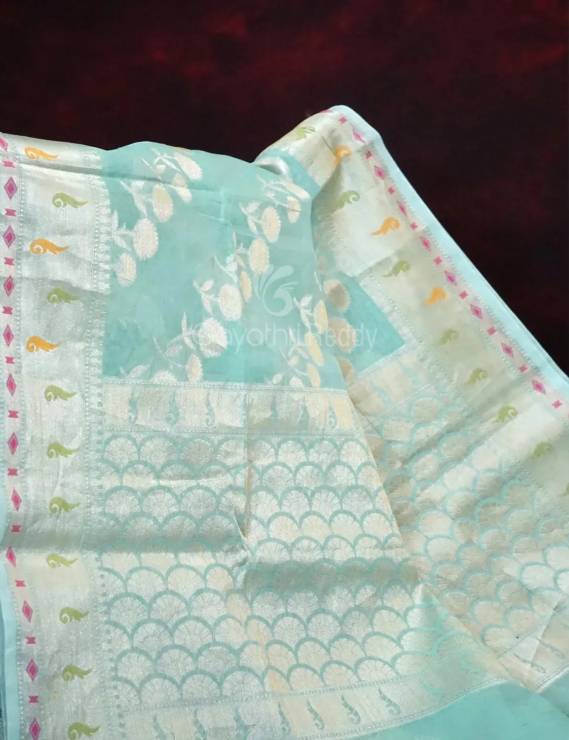 Premium Banaras Chanderi Silk Saree - BCS359
