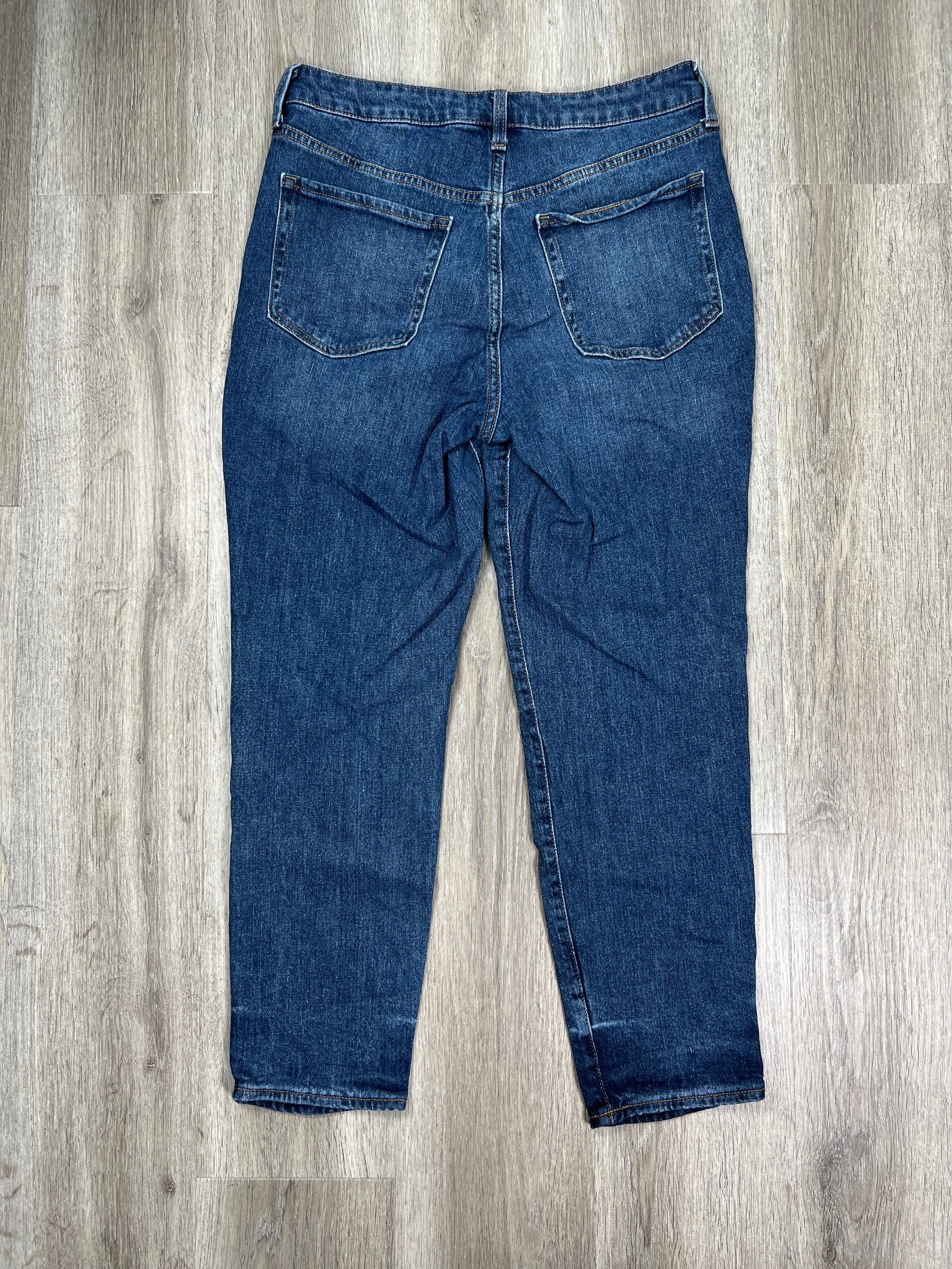 Blue Denim Jeans Straight Old Navy, Size 10