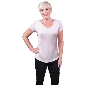 Brea Blush Sheen Top