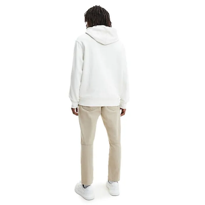Calvin Klein Jeans Miesten Valkoinen Huppari