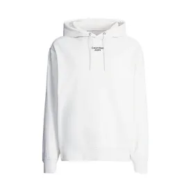 Calvin Klein Jeans Miesten Valkoinen Huppari