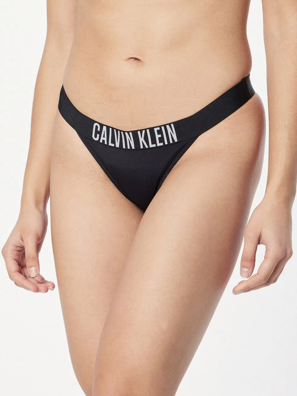 Calvin Klein Swimwear Bikini Bottoms, Black