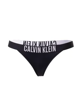 Calvin Klein Swimwear Bikini Bottoms, Black