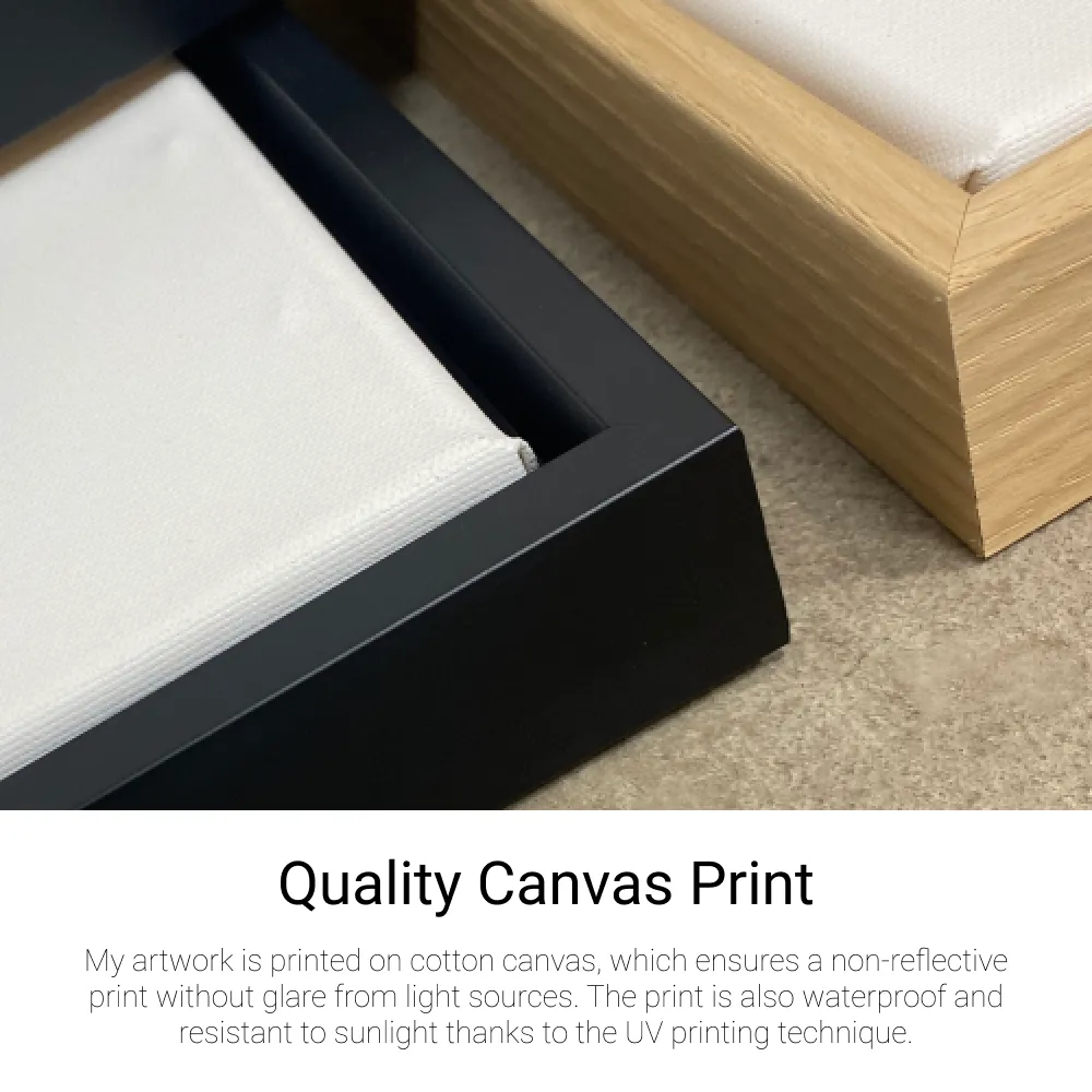 Canvas Print: "All Of The Thoughts #3"
