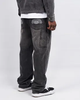 Relaxed Fit Charcoal Grey Jeans for Casual Wear