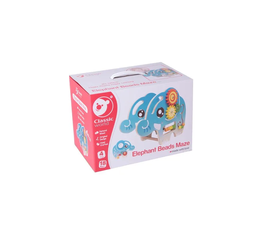 Classic World Elephant Beads Maze