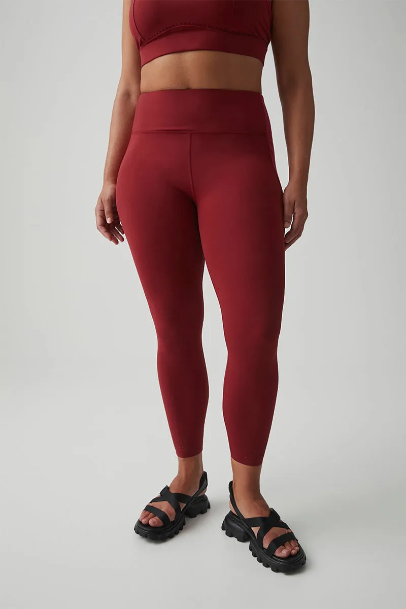 Contrast Panelled Ankle Length Legging 236