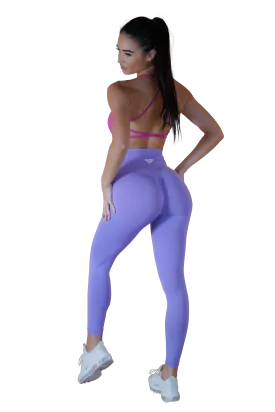 CORE SCRUNCH LEGGINGS - LAVENDER