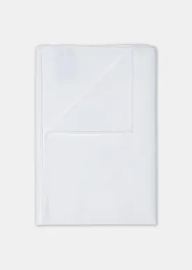 Cotton Pocket Square - White