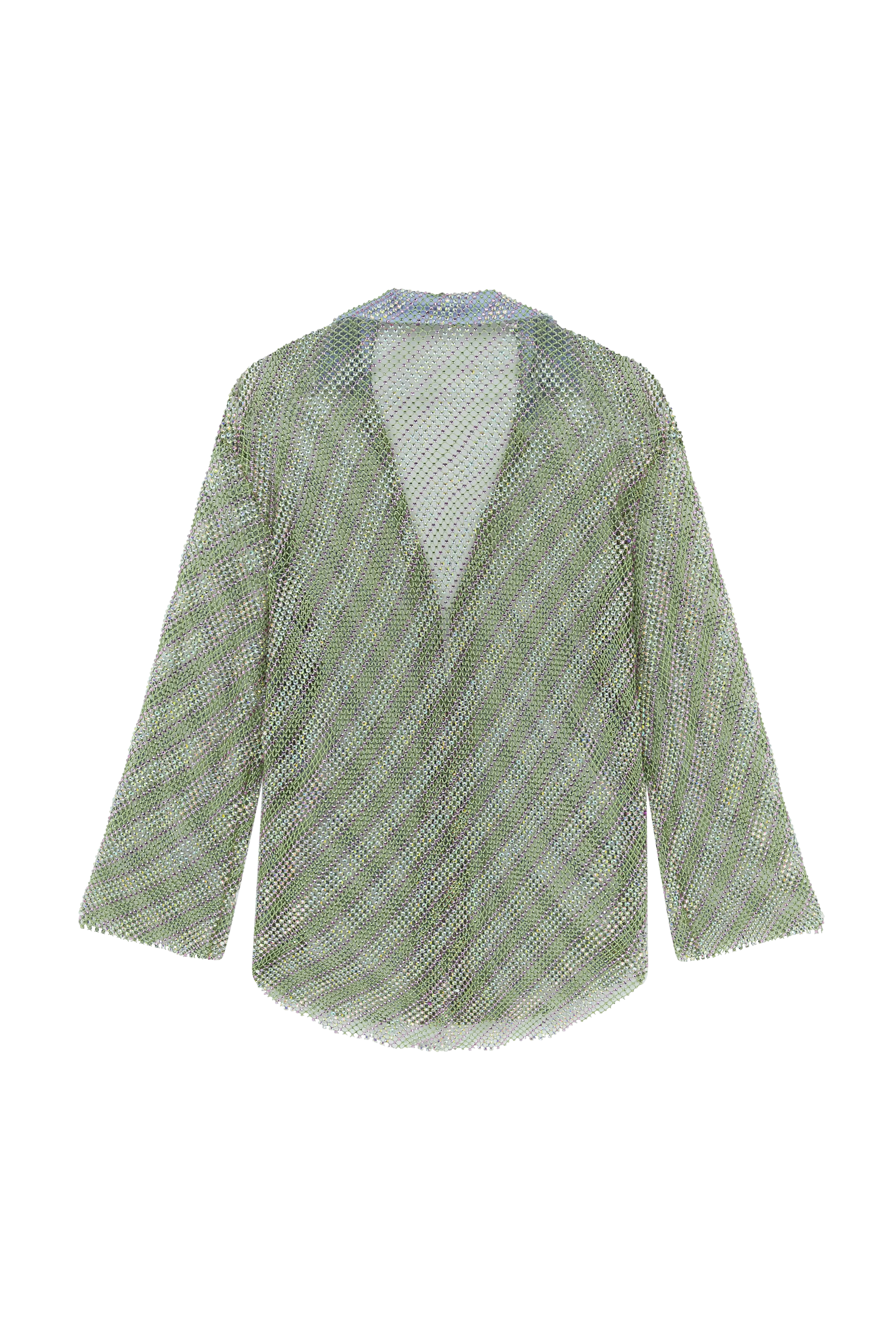Crystal Mesh Pyjama Shirt
