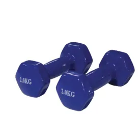 Dumbbells Vinyl Coated 2kg