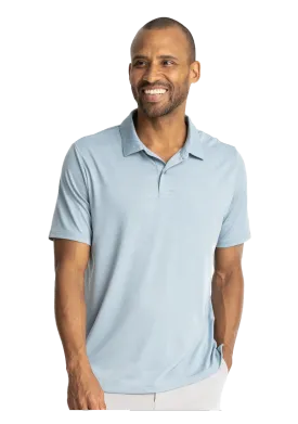 Elevate Polo Blue Fog