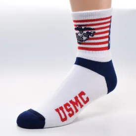 FBF US Marines Flag Cuff Sock