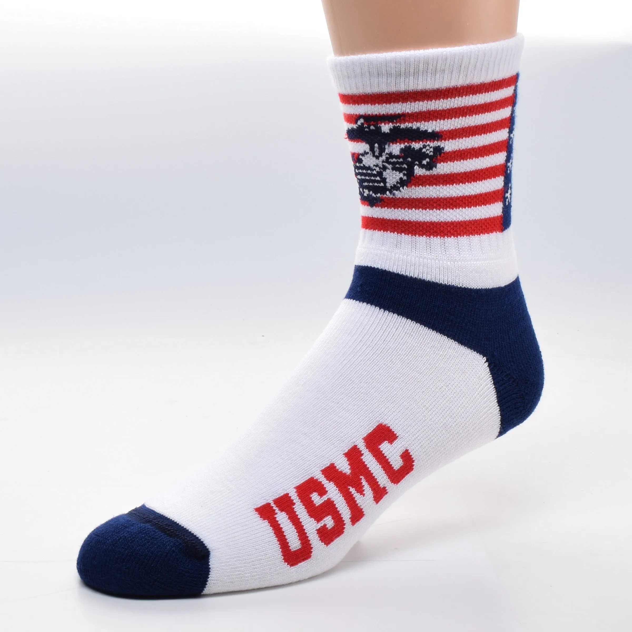 FBF US Marines Flag Cuff Sock