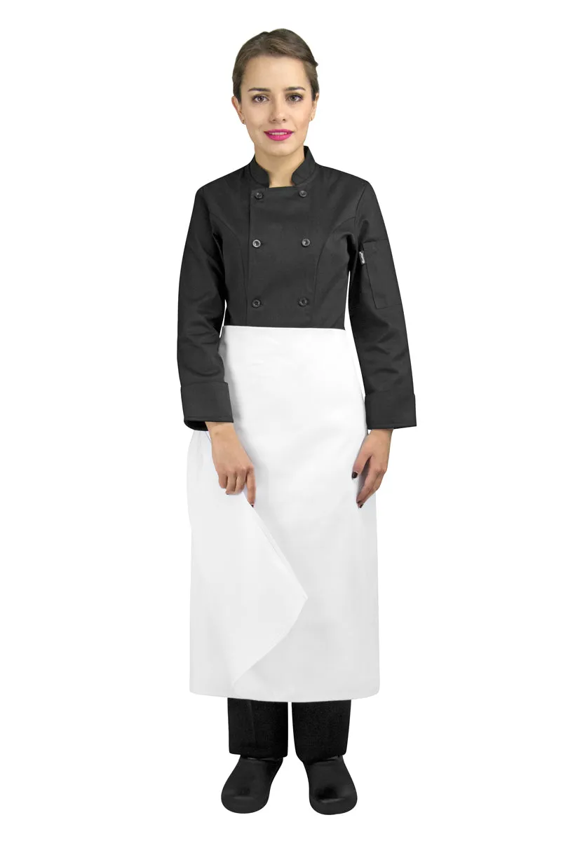 Four-Way Chef Apron without Waistband