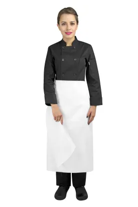 Four-Way Chef Apron without Waistband