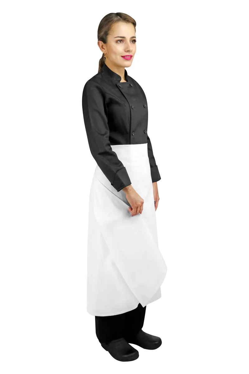 Four-Way Chef Apron without Waistband