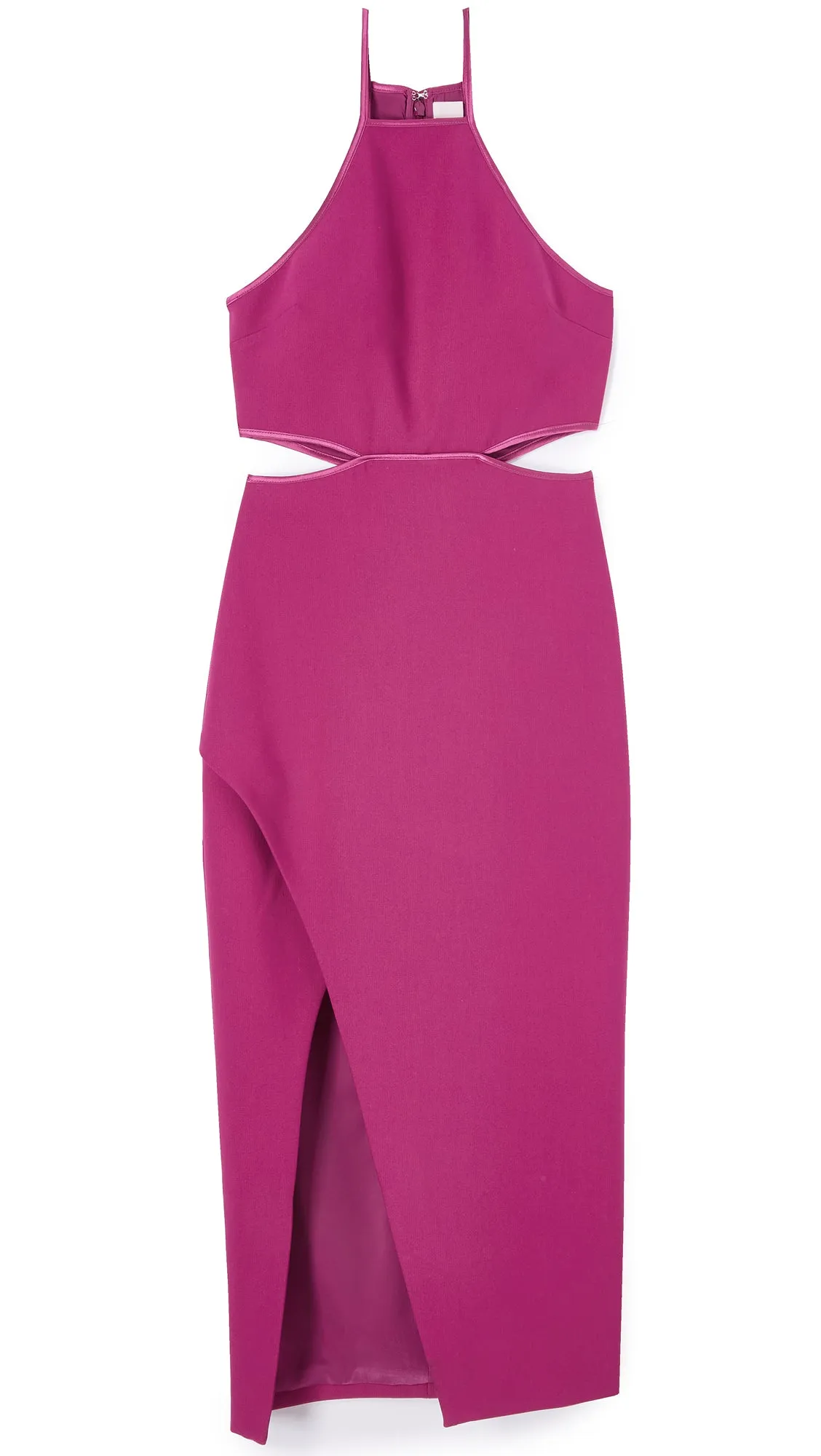 Fuchsia Yael Cutout Waist Dress