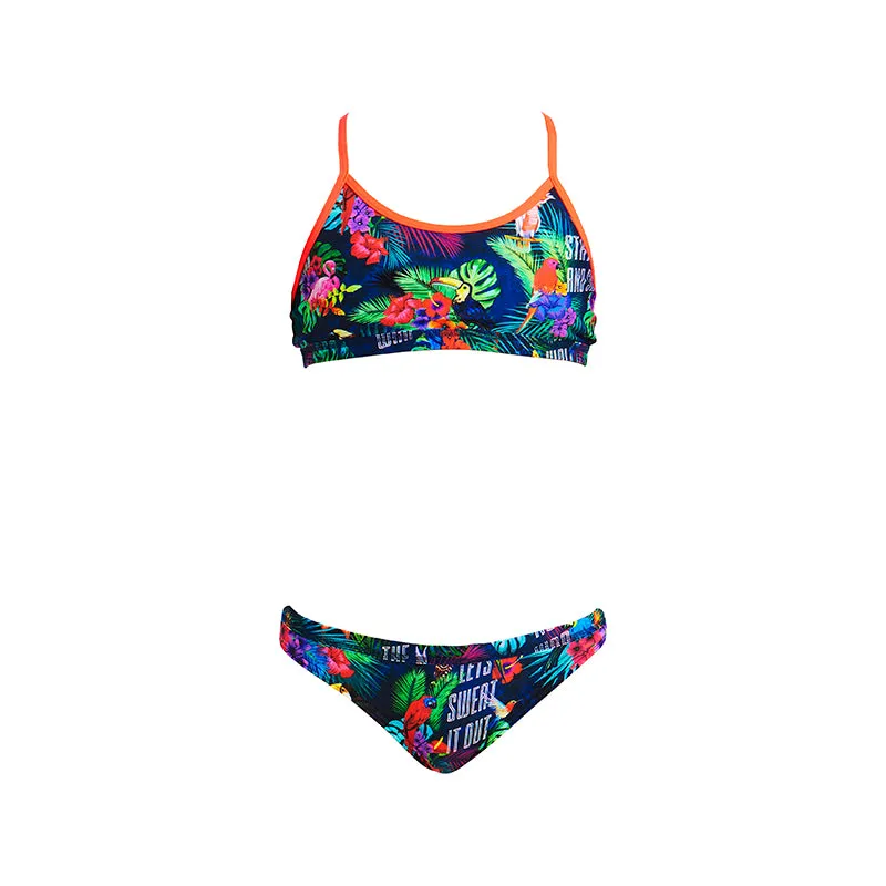 Funkita - Tropic Tag - Girls Bikini Racerback Two Piece