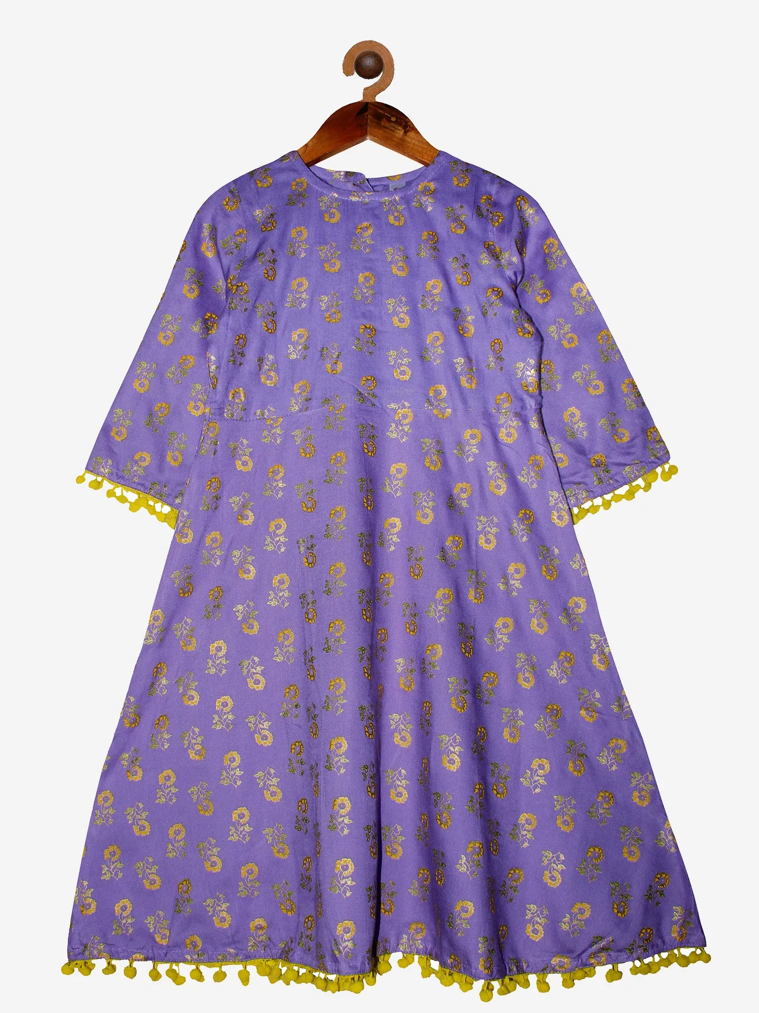 Girls Printed Kurta and Leggings Set