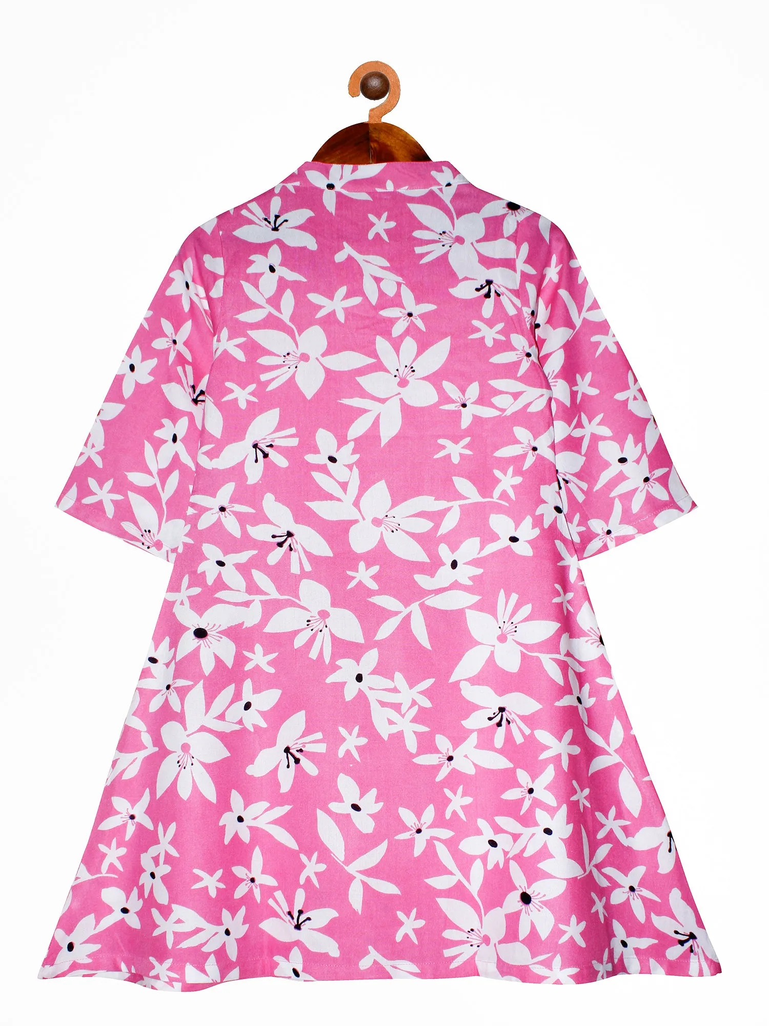 Girls Printed Kurta and Leggings Set
