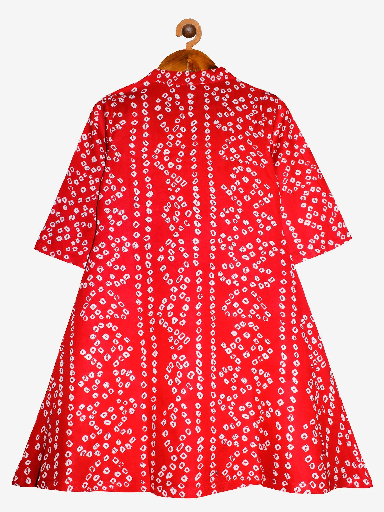 Girls Printed Kurta and Leggings Set
