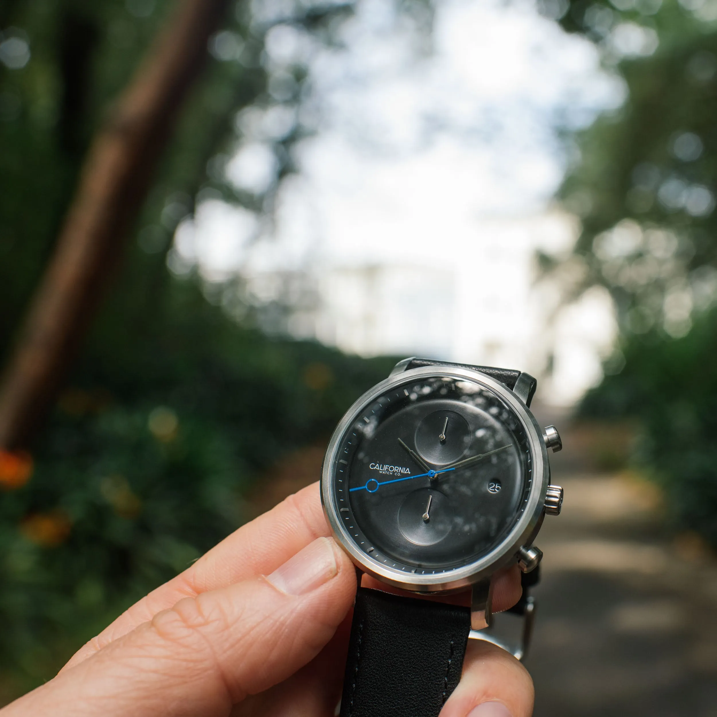 Golden Gate Chrono Leather Silver Black