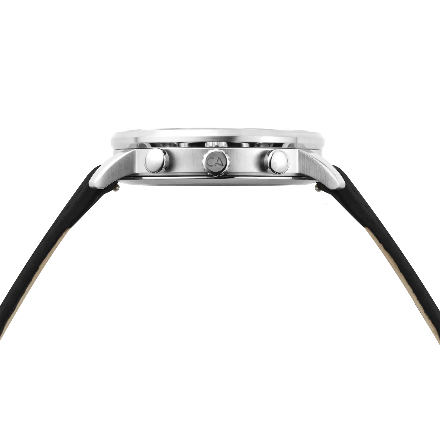 Golden Gate Chrono Leather Silver Black