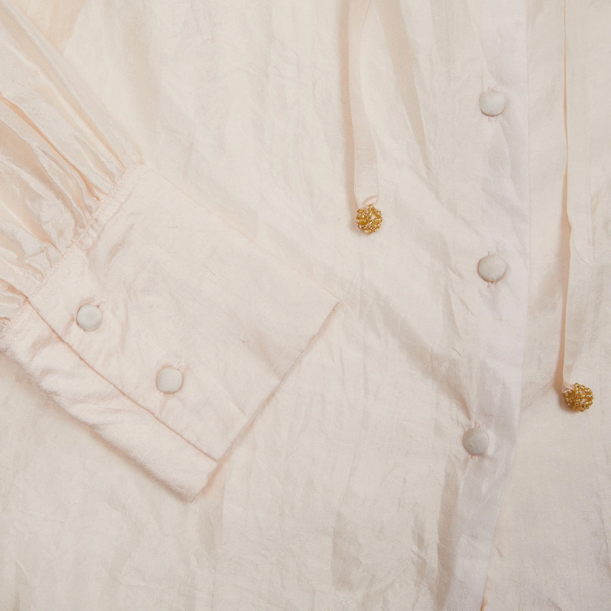Guptiha Silk Shirt in Pink