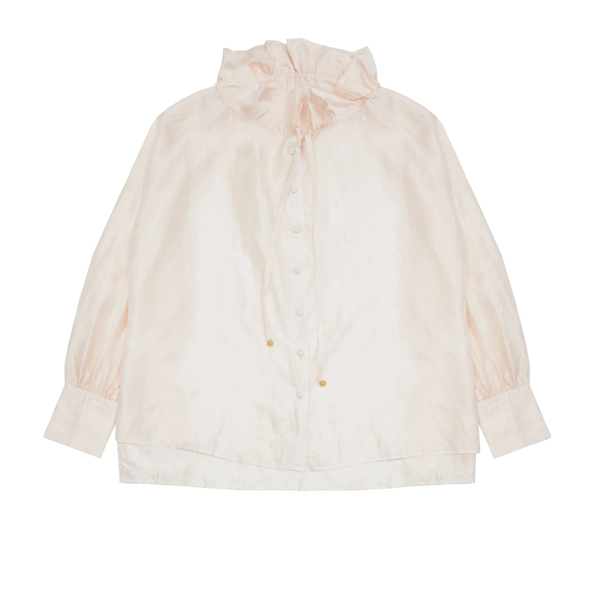 Guptiha Silk Shirt in Pink