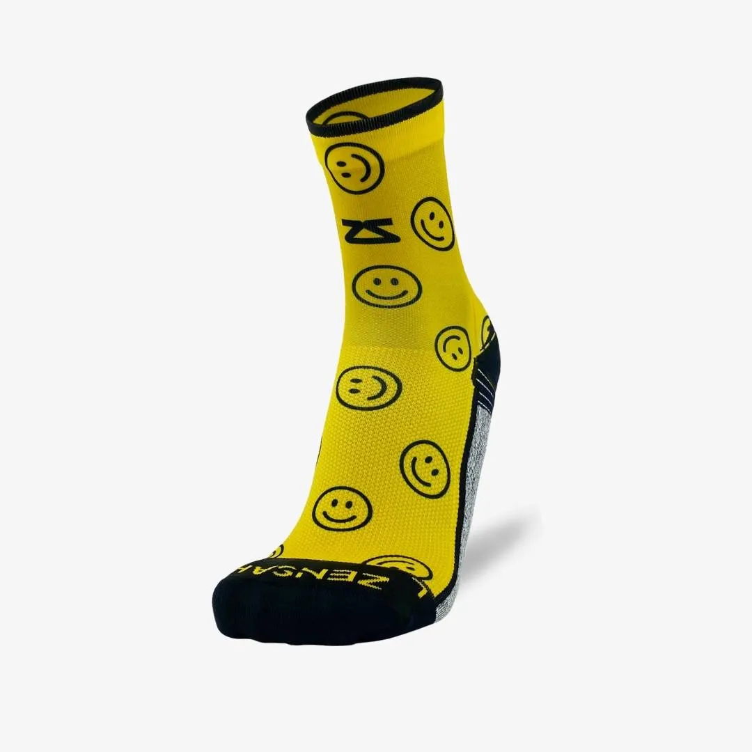 Happy Faces Socks (Mini-Crew)