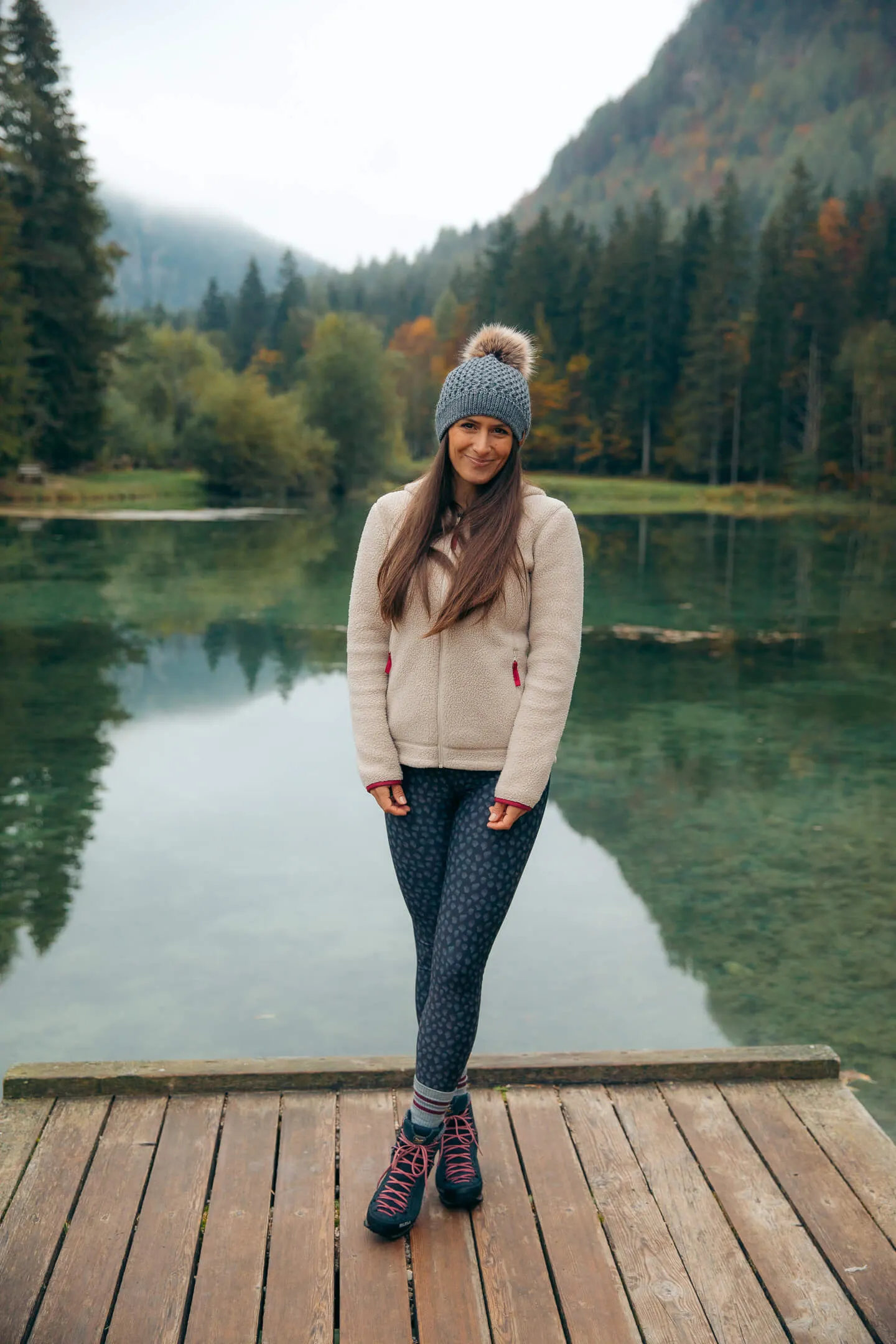 Hiker Leggings Black Dahlia