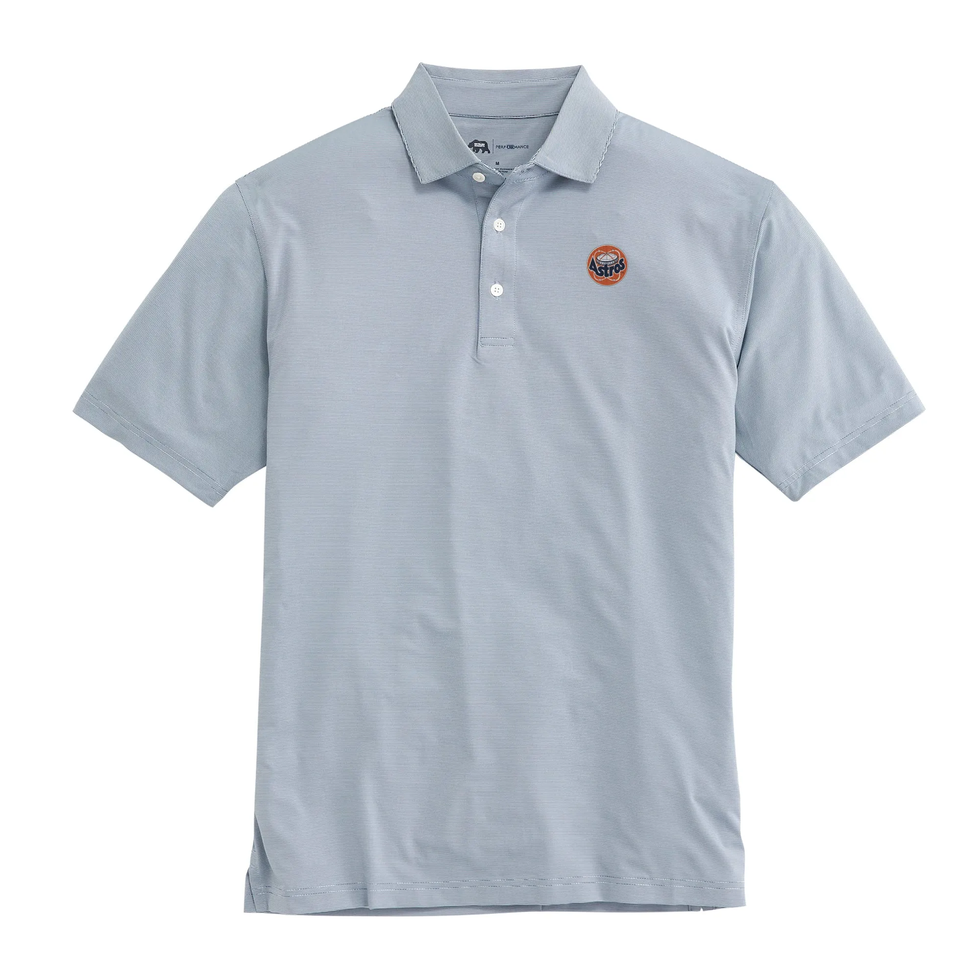 Houston Astros Cooperstown Hairline Stripe Performance Polo