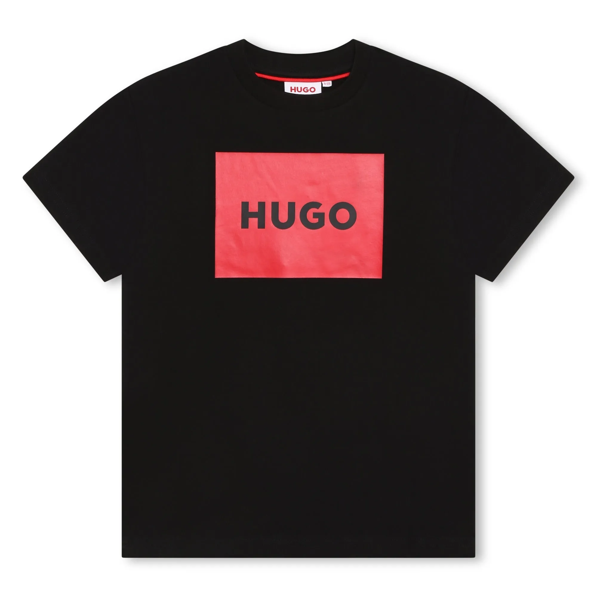 Hugo Kids Boys Short Sleeve T-Shirt - Black