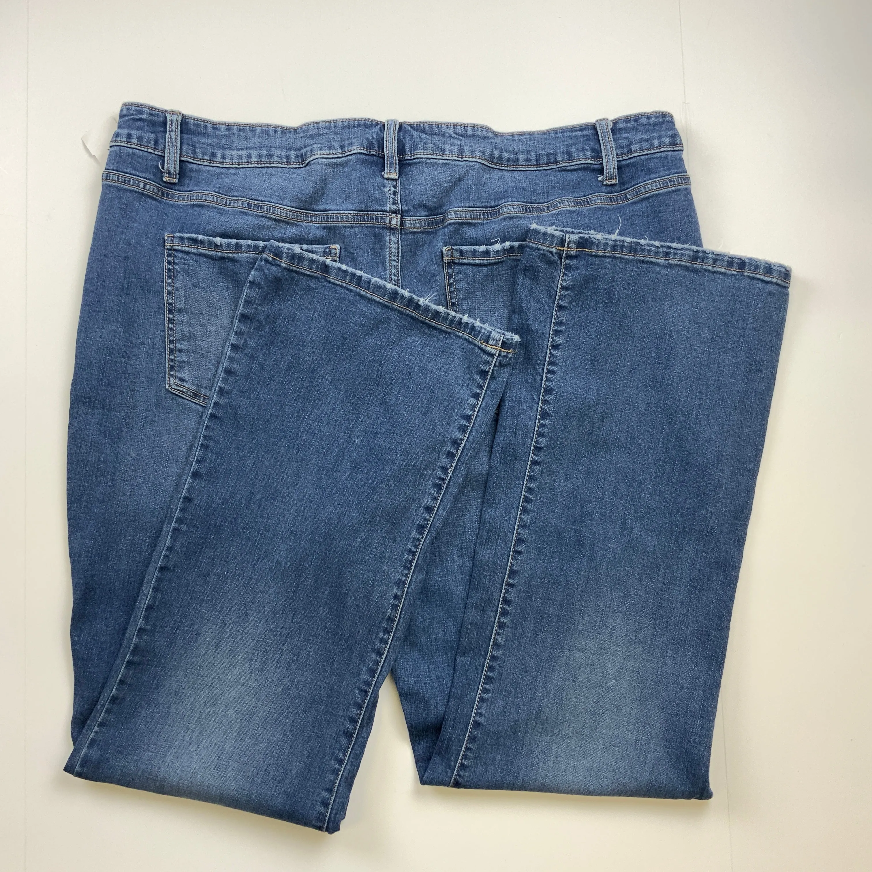 Jeans Straight By Terra & Sky In Blue, Size: 20w