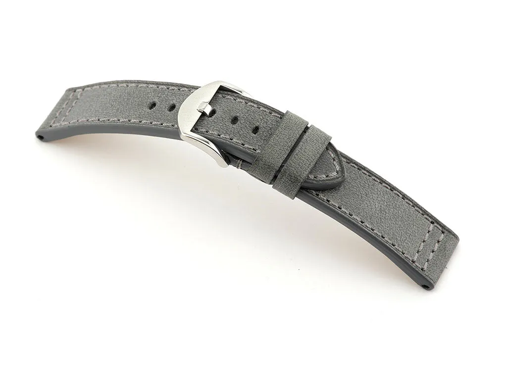 Jersey - Stone Grey - Vintage Leather