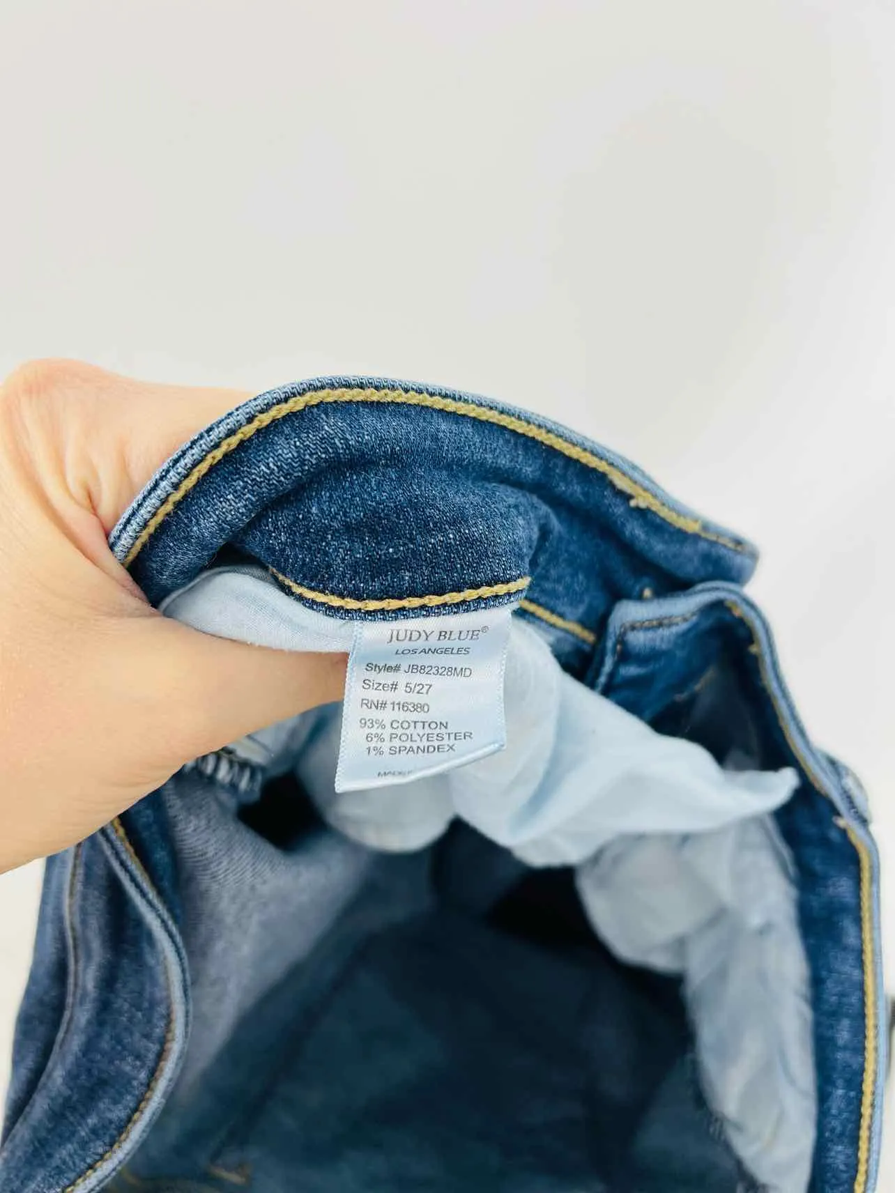 Judy Blue Size 5 Denim Distressed Jeans Jeans