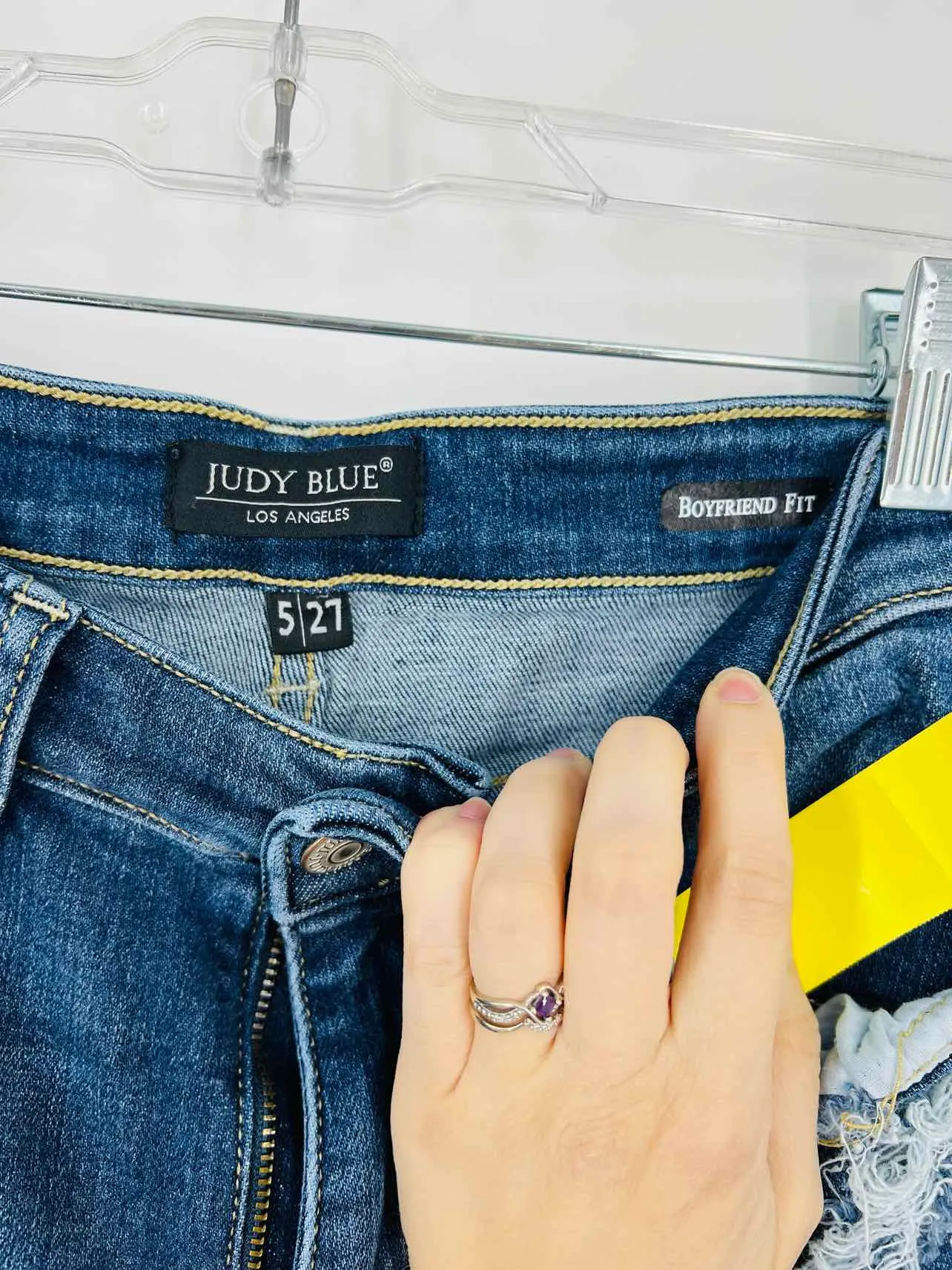 Judy Blue Size 5 Denim Distressed Jeans Jeans