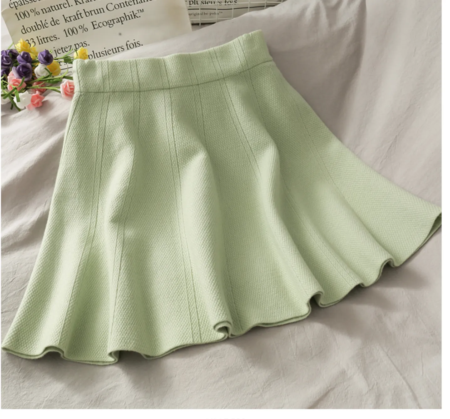 KAWAII baby pastel Tumblr High Waisted Skirt