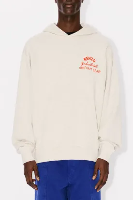 Kenzo Drawn Varsity Hoodie - Grey