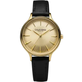 Laguna 34 Leather Black Gold