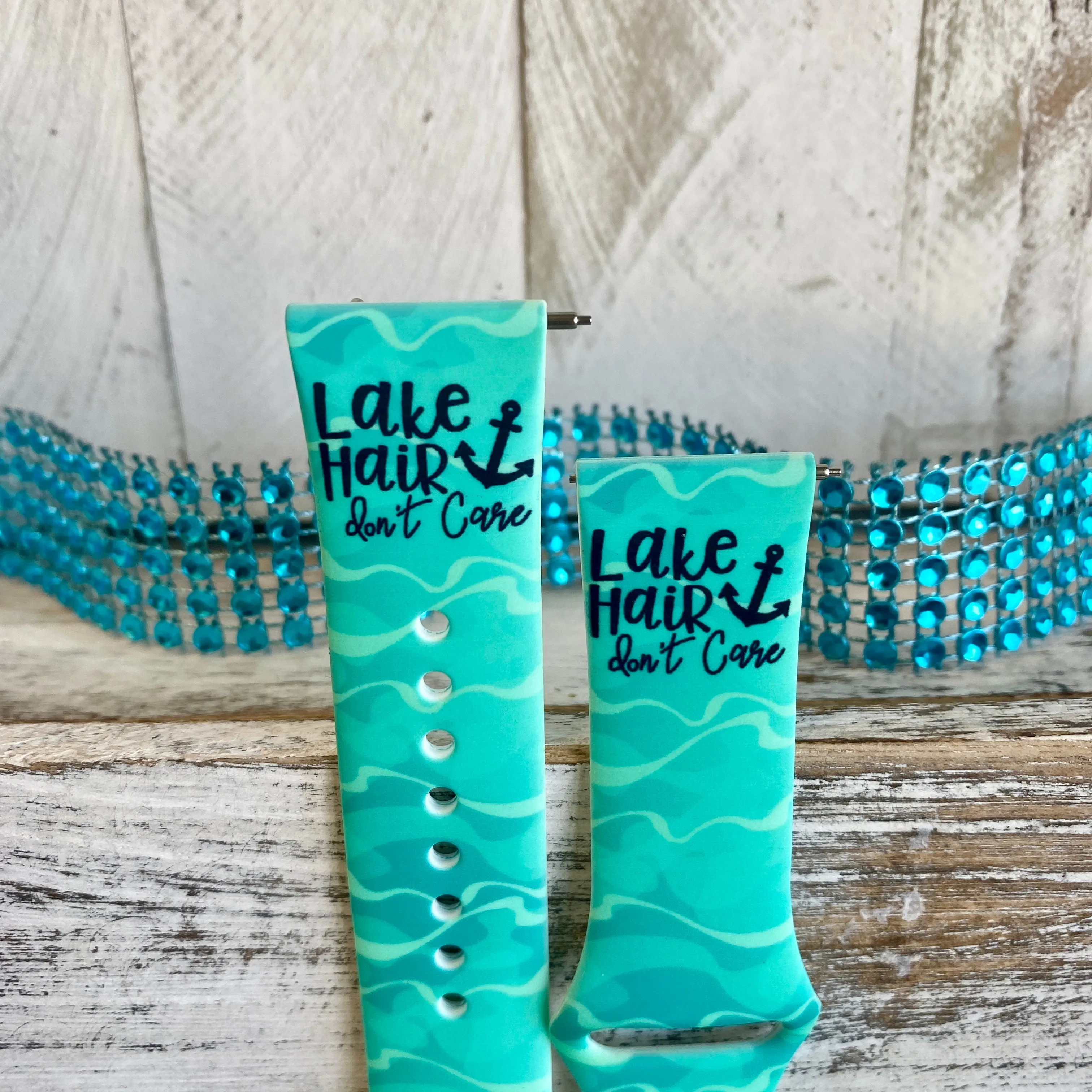 Lake Life Print Silicone Band For Samsung Watch