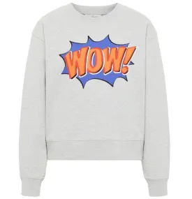 LANIUS Wow sweatshirt 14116 grey melange 822 women